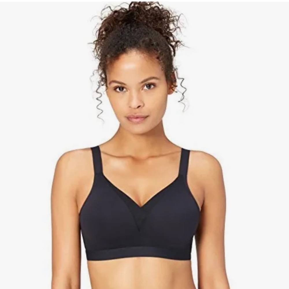 Black Wireless Comfort Bra